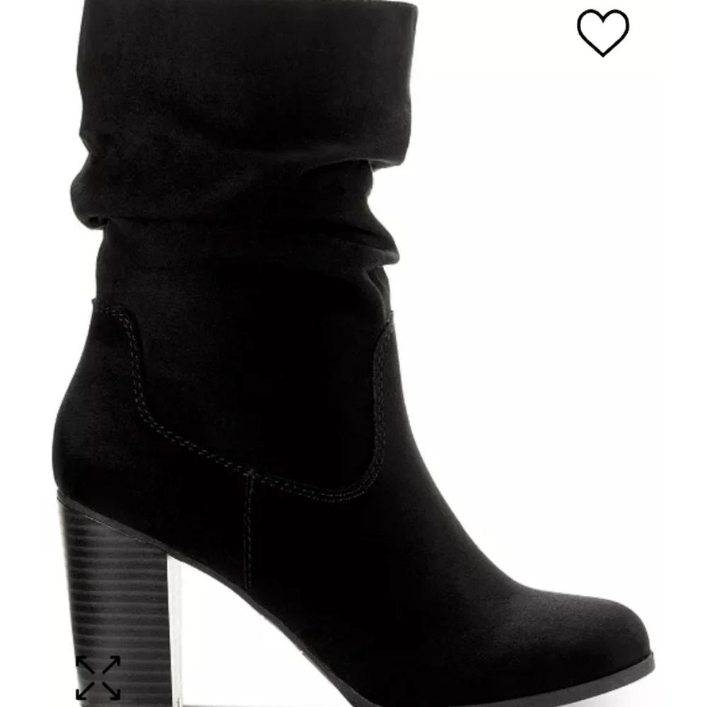 Style & Co Saraa Slouch Mid-shaft Boots Black -11 - Picture 2 of 5